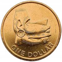 WYSPY SOLOMON 1 DOLLAR 2012 MASKA MENNICZA