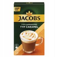 Растворимый кофе Jacobs Cappuccino карамель 8x12 г