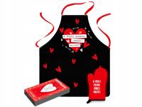 Фартук Фартук Кухонный Рукавица Набор 2 в 1