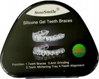 Формованная шина релаксационная накладка для бруксизма нижние зубы
