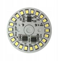 Panel LED okrągły 15W 230V światło białe zimne