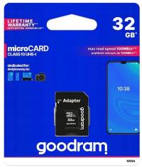 Karta pamięci microSDHC GOODRAM 32 GB Class10 UHS-1