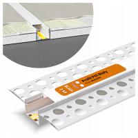 Профиль Сид алюминиевый для ГК гипсокартона врезанный 2м Регипс анодированный