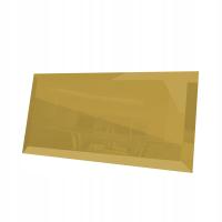 Стеклянная плитка Плитка | золото гламур / 20x10 см