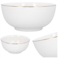 SALATERKA PORCELANOWA biała 19cm miska na sałatkę owoce przekąski duża 1,5L