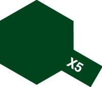 Акриловая краска X-5 Green 10ml Tamiya 81505