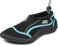 Buty Aqua-Speed do wody na plażę rafę jeżowce do morsowania 28C czarne r.44