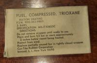 Военное топливо для плит TRIOXANE