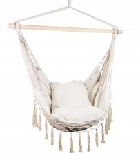 TG53023 HAMAK BOHO KRZESŁO BRAZYLIJSKIE WISZĄCE HUŚTAWKA FOTEL WISZĄCY