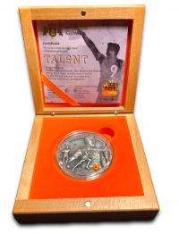 5$ Talent - Robert Lewandowski - srebrna moneta z certyfikatem (zag)