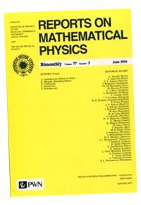 REPORTS ON MATHEMATICAL PHYSICS 77/3 2016 KRAJ