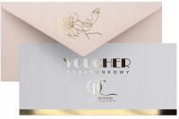 VOUCHER KARTA ZŁOTY BON PODARUNKOWY UPOMINKOWY BONY VOUCHERY PREZENTOWE DL