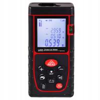 Лазерный дальномер транспортир Цифровой измеритель расстояния спиртовой уровень память 40 м