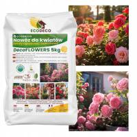 Nawóz Wieloskładnikowy do Róż Kwitnących Roślin Kwiatów Ogrodowych 5 kg