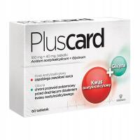 Pluscard, 100 mg + 40 mg, tabletki, 60 sztuk