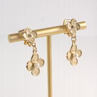 Klipsy do Uszu Lolita Accessories Klips do Ucha KWIATEK beżowa KONICZYNKA