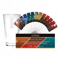 Mix Czarnych Herbat 12 Saszetek Richmont + Szklanka Richmont - 6 smaków