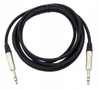 Kabel audio sygnałowy Jack 6,3 mm stereo AUX Neutrik 3 m pro snake 17580/3