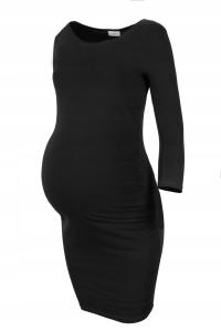 Lumide материнства платье миди рукав 3/4 синий