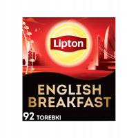 Черный чай Экспресс Lipton ENGLISH BREAKFAST 92 пакетики 184 г