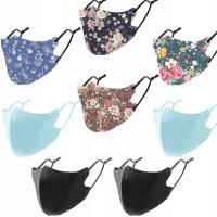 8x MASECZKA OCHRONNA WIELORAZOWA REGULOWANA RÓŻNE KOLORY WZORY