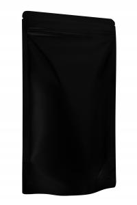 DOYPACK czarny metalizowany 250ml - worek opakowanie strunowe - 100 szt.