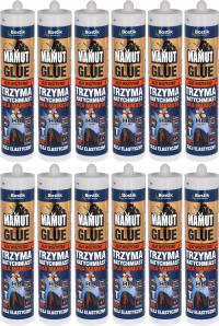 12szt BOSTIK MAMUT KLEJ UNIWERSALNY 290ml Biały DO WSZYSTKIEGO SUPER MOCNY