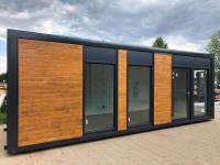 Коммерческий павильон офисный контейнер B. эстетический 8x3