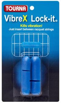 Tłumik tenisowy Tourna Damp VibreX Lock-it niebieski