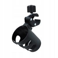 ORGANIZER NA BUTELKĘ DO WÓZKA DZIECIĘCEGO CZARNY LEKKI I WYTRZYMAŁY