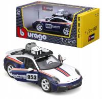 Porsche 911 Dakar 1:24 model Bburago 18-28024 SAMOCHÓD OFF ROAD