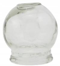 Bańka chińska #5 szklana ogniowa lekarska Ø 55 mm