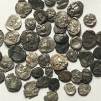 Греция, фракции obolus, мелких монет