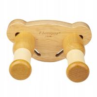 Wieszak ścienny na gitarę z drewna, wieszak do montażu na ścianie gitary, gitara oszczędzająca miejsce