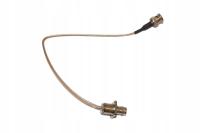 Przewód koncentryczny BNC f/m 18 cm PTFE
