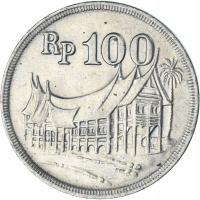 Moneta, Indonesia, 100 Rupiah, 1973