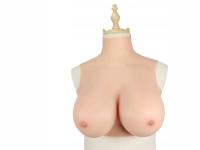 Silikonowe Protezy Sztuczne Piersi Biust Miseczka D Żółte