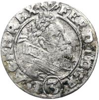 Силезия-Фердинанд II-3 Крайкары 1631 HR - Вроцлав-серебро