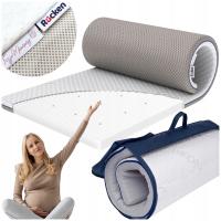 Materac Turystyczny 120x60 Rucken x FizjoMommy 60x120 materac do łóżeczka