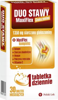 Duo Stawy MaxiFlex Glukozamina 30 tabl. mus.