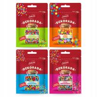 Delecta Dekorada MIX decoration 4 шт. украшения для торта-праздники