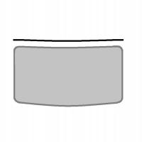 USZCZELKA GÓRNA SZYBY PRZEDNIEJ BMW X3 E83 03-10 (D-0009)