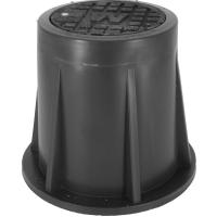 2X SKRZYNKA STUDZIENKA ULICZNA DO WODY Z ŻELIWNA POKRYWĄ DO NAWIERTKI ZASUW