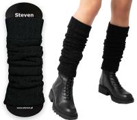 steven GETRY ciepłe WEŁNIANE 068 czarne # UNI