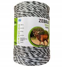 Plecionka ZEBRA Linka drut pastuch elektryczny na wydry wydrę 500m