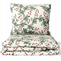 DEKORACYJNA WIOSENNA POŚCIEL 140X200 + 2 POSZEWKI KOMPLET DWUSTRONNA