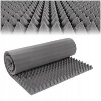 Mata wygłuszająca Bitmat pianka akustyczna 200 cm x 100 cm szara