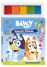 Bluey Blue цветные палочки для пальцев раскраски краски ручки