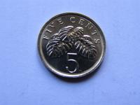 SINGAPUR SINGAPURA 5 CENTS 2011 ROK !!!!!!!!! 1713