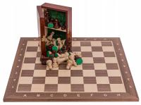 OUTLET - деревянные шахматные турниры № 6 красное дерево